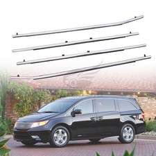 4PCS Window Belt Molding Weatherstrip Kit Sweep Trim For 2011-2017 Honda Odyssey picture