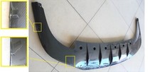 20-21 Bentley Continental GT GTC Rear Bumper Lower Carbon Fiber Diffuser OEM picture