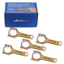 5x Titanizing 4340 Steel Connecting Rods+ARP2000 Bolts For Volvo 850 C70 139.5mm picture