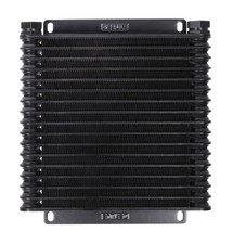 Derale Fluid Cooler 9000 Series 9.75 x 10.625 x 1.25 in Black Powder Coat 33604 picture