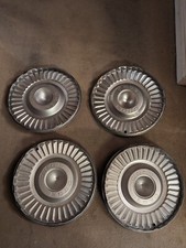 B7A18303B NOS 1957 Ford Full size and T-Bird hub cap set picture