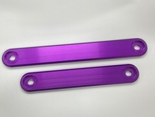 Anodized Lower Outboard Transom Support Plate  PURPLE picture