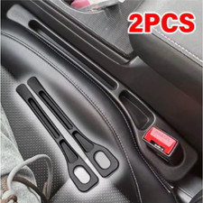 2Pcs Universal Car Seat Gap Filler Organizer Leak Proof Storage Plug Strips Pads picture