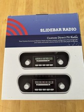 Custom Autosound CAM-MS-SBR2 SlidebarRadio 1964-66 Ford Mustang NEW NOS picture