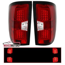 Tail Lights Fits 2014-2019 Chevy Silverado 1500 2500HD 3500HD LED Bar Left+Right picture