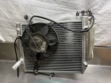 2000 2001 YAMAHA YZF R1 ENGINE RADIATOR W/ FAN MOTOR COOLER STRAIGHT picture