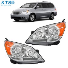 Halogen Headlights For Honda Odyssey 2005-2010 Replacement Headlamps Left+Right picture