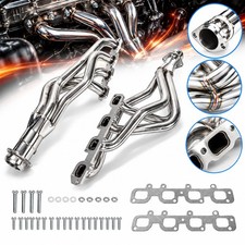 For 2008-2018 Dodge Ram 1500 Hemi 5.7L V8 Long Tube Exhaust Header Manifold picture