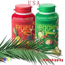 Balance of Nature Fruits and Veggies Whole Food Supplement Superfood 180 Capsule picture