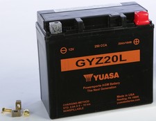 NEW YUASA BATTERY GYZ20L FA SEALED FACTORY ACTIVATED YUAM720GZ FAST SHIPPING picture