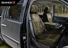 Coverking Mossy Oak Bottomland Camo Neosupreme Custom Seat Covers for Ford F250 picture