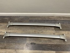 13-20 Nissan Pathfinder Roof Luggage Rack Cross Bars Set Silver OEM picture