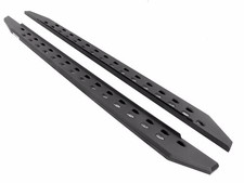 Go Rhino RB20 Slim Textured Black Running Boards Fit 2019-2026 Ram 1500 Crew picture