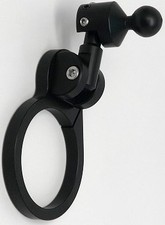 Techmount Euro Mount 53mm Fork Tube Mount - Black picture