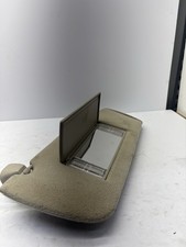 03-06 Escalade YUKON  PASSENGER RIGHT RH SUN VISOR Tan LIGHT W LIGHTS picture