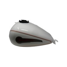 61356-08CCP NEW OEM 2009-2023 HARLEY-DAVIDSON TOURING GAS TANK ARTIC WHITE picture
