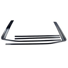 Chrome Delete Gloss Black Patented Window Trim Set Fits 21-26 Chevrolet Tahoe picture