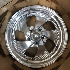NEW NOS 4 Boyd Coddington Wheels - Sidewinder - 17x8 for front and 17x9.5 rear picture