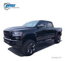 Extension Style Fender Flares Fits Ram 1500 2019-2025 Full Set, Paintable Finish picture