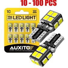 10-100X T10 194 168 W5W 2825 LED License Plate Inner Map Light Bulb 6000K White picture