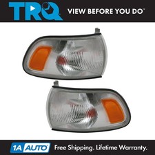 TRQ Corner Marker Light Set Driver & Passenger Side Fits 1991-1997 Toyota Previa picture