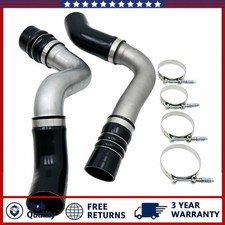 2Pcs Turbocharger Intercooler Hose For 2019-2024 Ram 2500 3500 4500 5500 6.7L picture