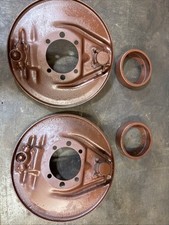 Pair 1932 1933 1934  Ford Rear Brake Drum Backing Plates picture
