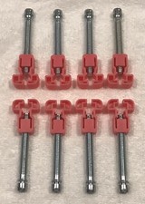71-90 GM Headlight Head Light Lamp Adjuster Adjusting Screws, Set Of 8 picture