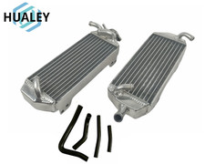 Aluminum Radiator + Black Hose For 1996 1997 1998 1999 2000 Suzuki RM250 RM 250 picture