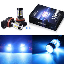 Ice Blue LED CAR LIGHTS Driving Fog Lights Bulbs For 2004 2005-2014 Acura TSX picture
