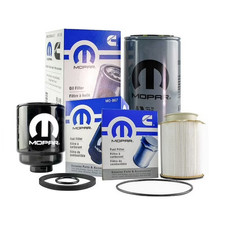 3-Pack Mopar OEM Filters 68157291AA 68197867AB 05083285AA 2013-18 6.7L Diesel picture