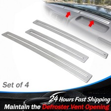 Billet Defroster Vent Set for Nissan D21 Hardbody Dash Defrost Defroster Grille picture