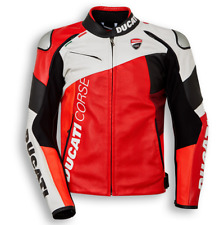 Ducati Corse Motorcycle Racing Jacket, Motorbike Cowhide Leather Racing Jacket picture