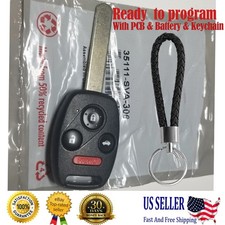 Fit YOUR OEM 2006-2013 Honda Civic Remote Car Key Fob,no LOGO👍👍 picture