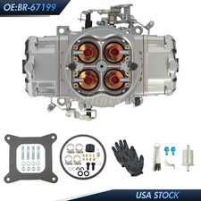 4 Barrel Carburetor For Holley Quick Fuel BR-67199 650 CFM Race Double Pumper picture