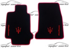 🇮🇹 MASERATI GT GRANTURISMO 🇮🇹CUSTOM FLOOR MATS 🇮🇹 HAND MADE IN USA 🇮🇹 picture