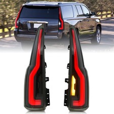 Pair LED Tail Lights Fit For Chevy Suburban Tahoe Yukon GMC 2015-2020 Rear Lamp picture