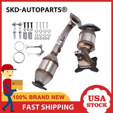 Front & Rear Catalytic Converters For 2010-2011 Honda CRV CR-V 2.4L EPA Approved picture