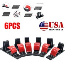 6X Car Tire Wheel Rim Hub Shop Display Stand Rack Wall Mounted Hook Holder US picture