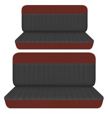 Fits 1946 to 1950 Plymouth Special Deluxe 4door Front and Rear bench seat covers picture