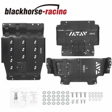 Full Skid Plate Package w/Front Transmission Skid Plate For 2015-2022 Ford F150 picture