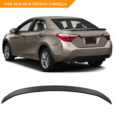 MIROZO For 14-19 Toyota Corolla Factory Style Trunk Spoiler Wing Matte Traction picture