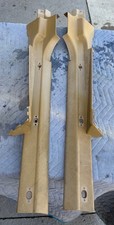 1989-1995 Volvo 940 Lower Interior Door Sill Carpet Scuff RH LH PAIR Side beige picture