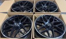 22 OEM AMG MERCEDES BENZ WHEELS RIMS G580 G550 G500 G63 GERMANY AUTHENTIC SET 4 picture