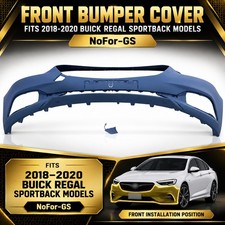 Fits 2018-2020 Buick Regal Sportback Models New Front Bumper Cover NoFor-GS picture