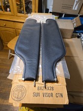 NOS 1968 1969 1970 Chevelle GTO 442 GS Sun Visors 68 69 70 BLACK OEM GM picture