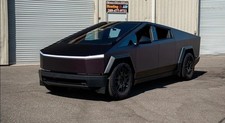 For Cybertruck PreCut Paint Protection PET Vinyl Wrap Color Change-Flat Purple picture