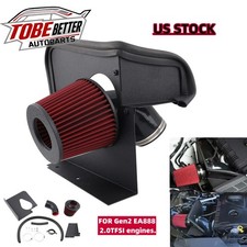 Cold Air Intake System For 2009-2016 Audi A4 Quattro A5 Quattro 2.0T Turbo Pipe picture
