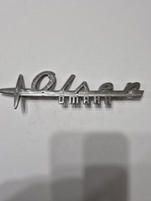 VTG Olsen Omaha Metal Dealer Bad Emblem  Nameplate Ship Dealership Ship  picture