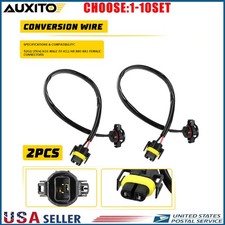5202 2504 to H11 H8 Fog Light Conversion Wire Harness Pigtail Socket Plugs 2-20X picture